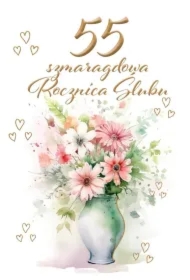 Kartka okolicznościowa Rocznica ślubu 55
