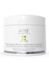 Maska algowa dla cery trądzikowej z bambusem