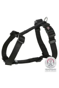 Szelki Premium, XXS- XS: 20-30 cm/10 mm, czarne