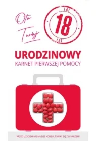 Karnet urodziny 18