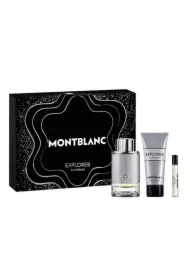 Zestaw Woda perfumowana Explorer Platinum + Mini + Żel pod prysznic