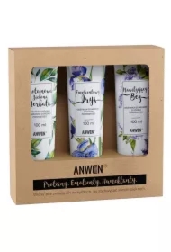 Zestaw wegański 3 odżywek do włosów średnioporowatych