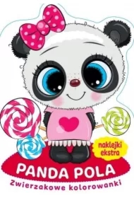 Zwierzakowe kolorowanki. Panda Pola