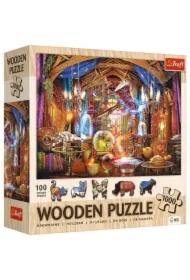 Puzzle drewniane 1000 el. Czarodziejska komnata