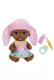 My Garden Baby Bobasek-Króliczek Myjemy ząbki Lalka różowa HGC11