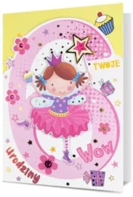 Karnet B6 Urodziny 6