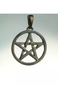 Pentagram ażurowy, brąz