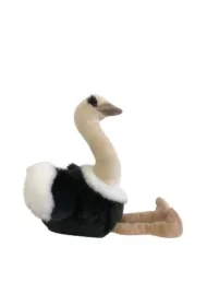 Struś z zawieszką 36cm