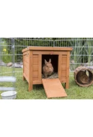 Domek dla krolików Natura, zewnętrzna, 42x43x51 cm