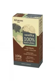Herbal Hair Color ziołowa farba do włosów 4.0 Brąz