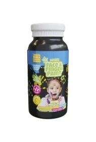 Farba dla malowania palcami czarna 250ml