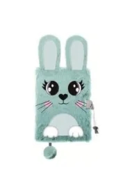 Pamiętnik z kłódką A5 3D włochacz Rabbit