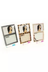 Ramka na zdjęcia z notesem i flamastrem MIX