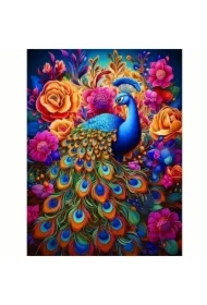 Diamentowa mozaika - Paw 2000598