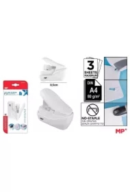Bezszywkowy zszywacz 3 arkusze