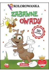 Kolorowanka Zabawne owady