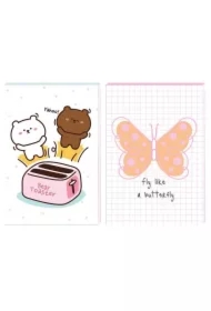 Notes A6/30K z poddrukiem No name-dziewcz (12 szt)