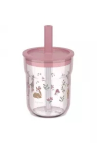 Szklanka dziecięca ze słomką Mio  Fairy Garden 108023065406