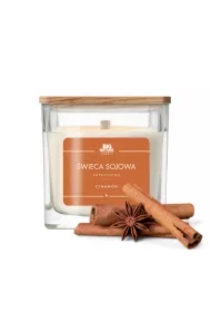 Świeca sojowa zapachowa Cynamon