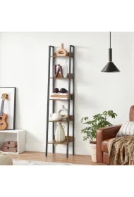 Regał wąski drabinkowy 5 poziomów loft