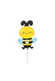 Balon foliowy Mini Shape Happy Bee