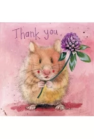 Karnet Dziękuję AC829 Chomik Herbert