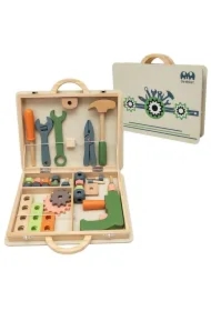 Walizka z narzędziami drewniana