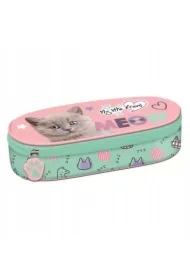 Piórnik saszetka z wewnętrzną klapką Fluffy Kitty