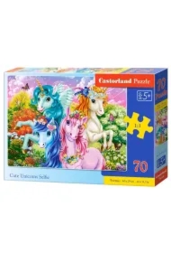 Puzzle 70 el. Cute Unicorns Selfie