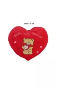 Poduszka Serce miś 30cm