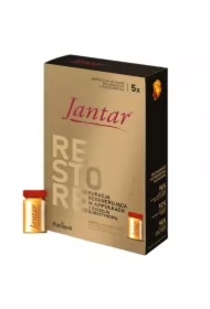 Jantar kuracja w ampułkach z esencją bursztynową do włosów