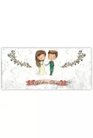 Karnet-koperta Ślub