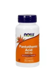 Pantothenic Acid - Kwas Pantotenowy (Witamina B5) 500 mg Suplement diety