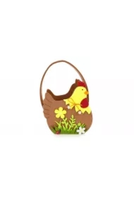 Koszyk wielkanocny kurka