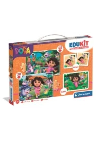 Puzzle 30+48 el. 4w1 Edukit Dora