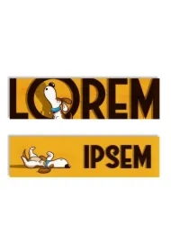 Zakładka kartonowa - Lorem Ipsem