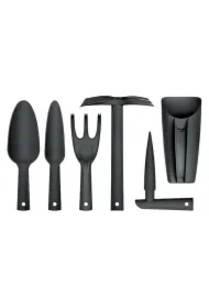 Zestaw narzędzi ogrodowych respana - czarny