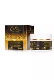 De Luxe Gold 24K 50+ krem przeciwzmarszczkowy na noc