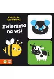 Książeczka kontrastowa. Zwierzęta na wsi