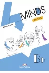 4 Minds B1+. Podręcznik papierowy + DigiBook (kod)