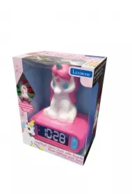 Budzik cyfrowy z lampką nocną Jednorożec i efektami dźwiękowymi RL800UNI