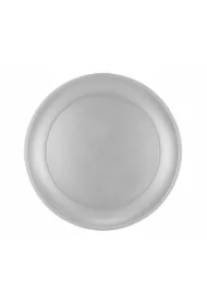 Talerz wielokrotnego użytku srebrny