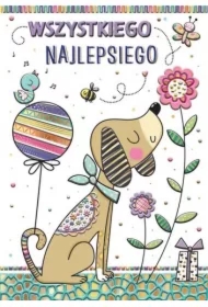 Karnet A5 Pies - wiosna