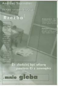 Szpindler. Rzeźba
