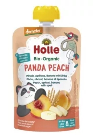 Mus Brzoskwiniowa Panda Brzoskwinia, morela, banan z orkiszem od 8. miesiąca