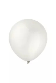Balony metallic Pearl White