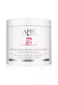 Couperose-Stop maska algowa dla cery naczynkowej z dziką różą i witaminą C