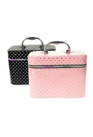 Kuferek L z lusterkiem na zamek 23x17x15cm MIX