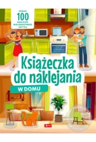 W domu. Książeczka do naklejania