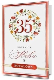 Karnet Rocznica ślubu 35